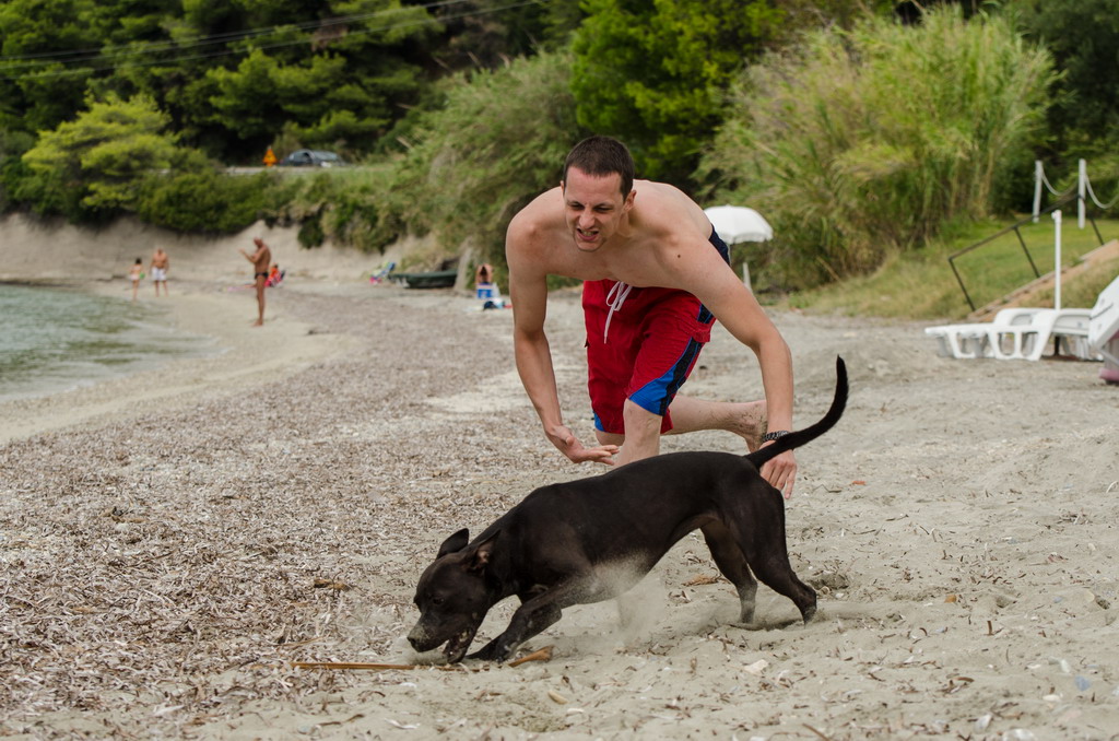  Marta pliva i uživa na moru 